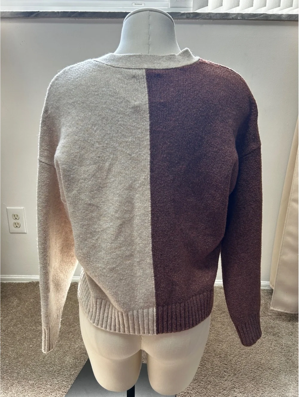 Abercrombie and Fitch Cardigan Two Tone